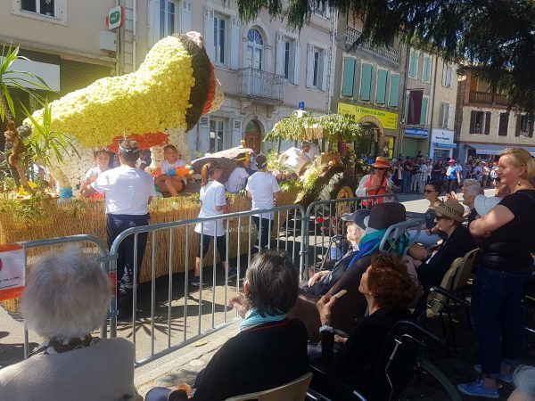 les résidents de l'EHPAD Jeanne Penent