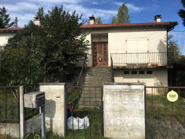 La maison de Charles C où a eu lieu le drame