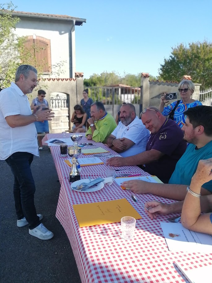 Jean Marc Esquirol devant le jury