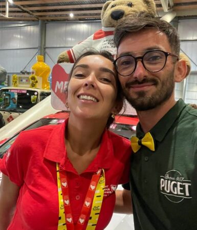 Emmeline, déjà sur le Tour de France en 2022 avec Mécénat chirurgie cardiaque.